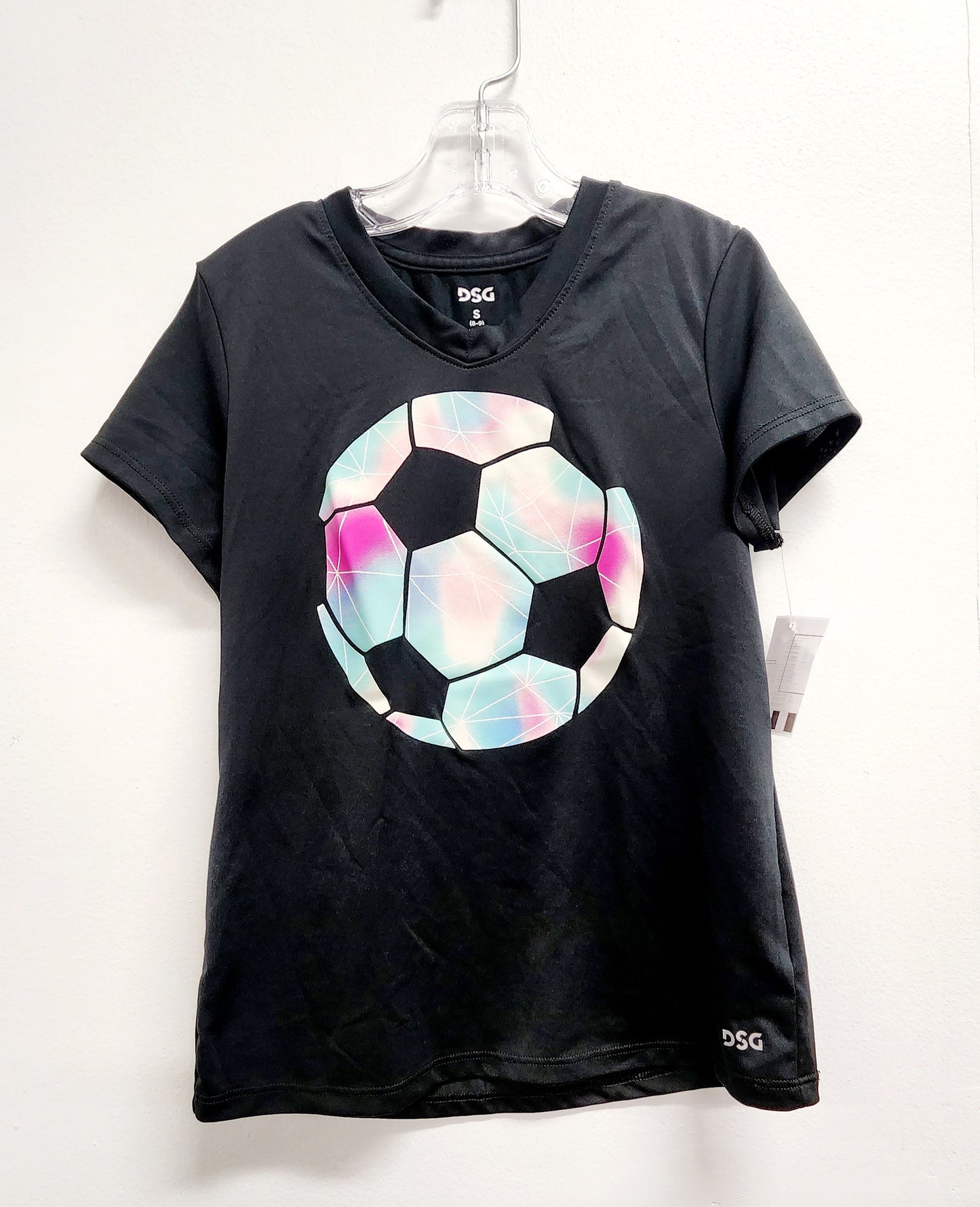 Girls 8/9 Soccer athletic tee