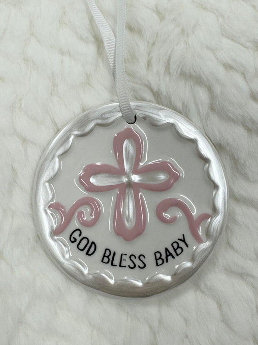 God Bless Baby Decor/Ornament