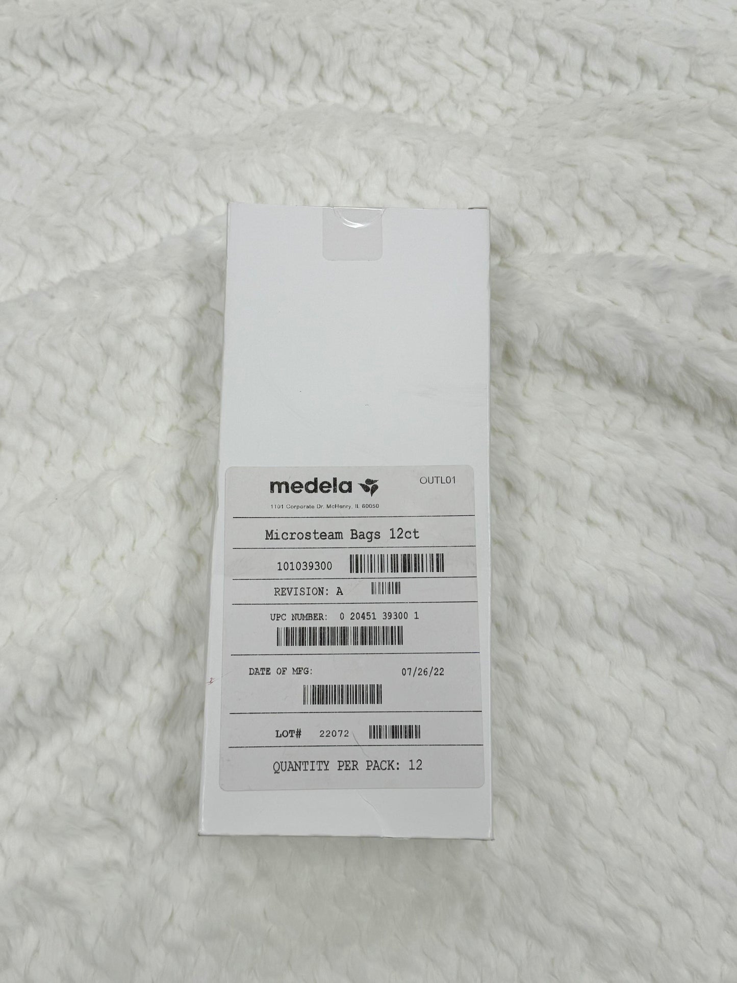 Medela Microsteam bags 12ct