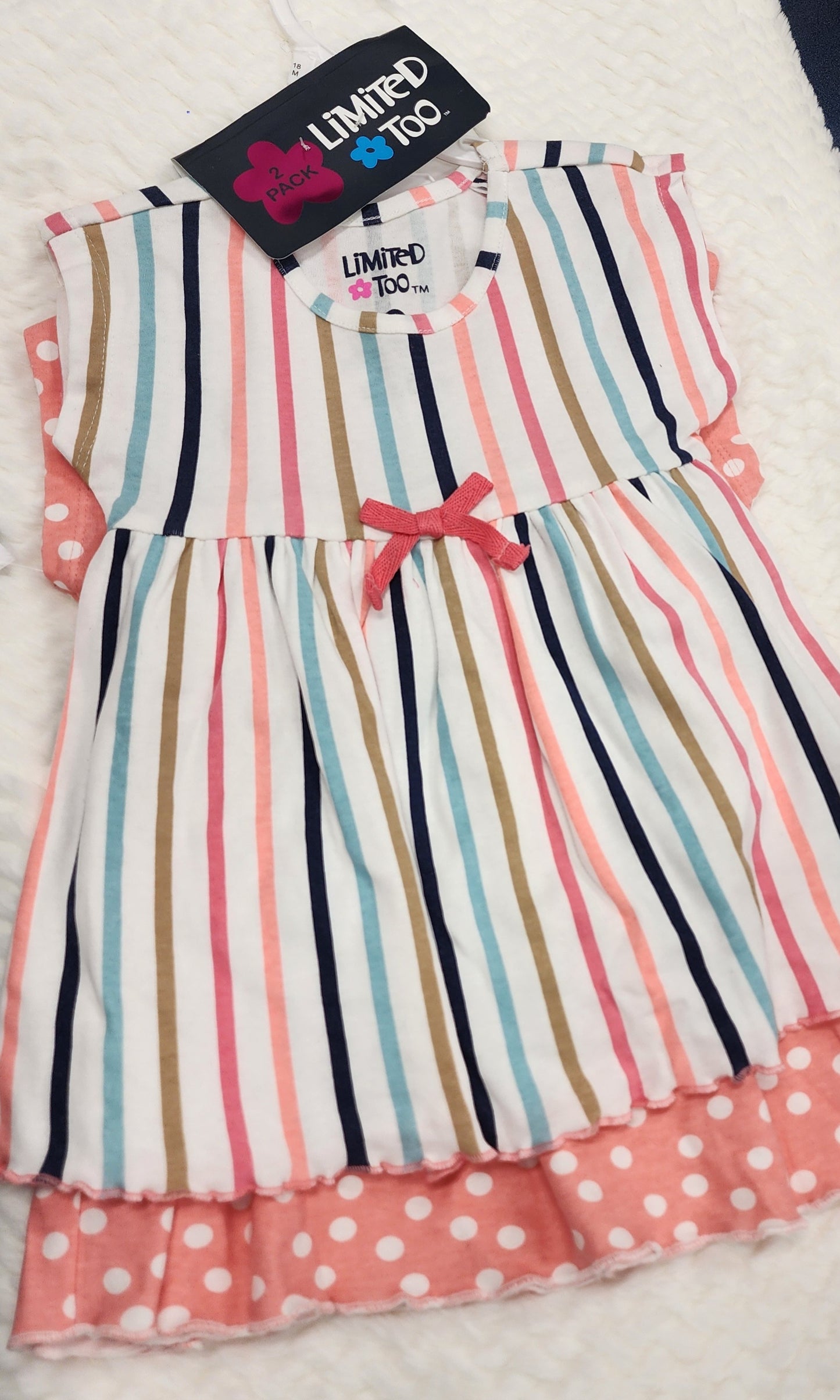 NEW Girls 18 month 2pack Limited Too dresses