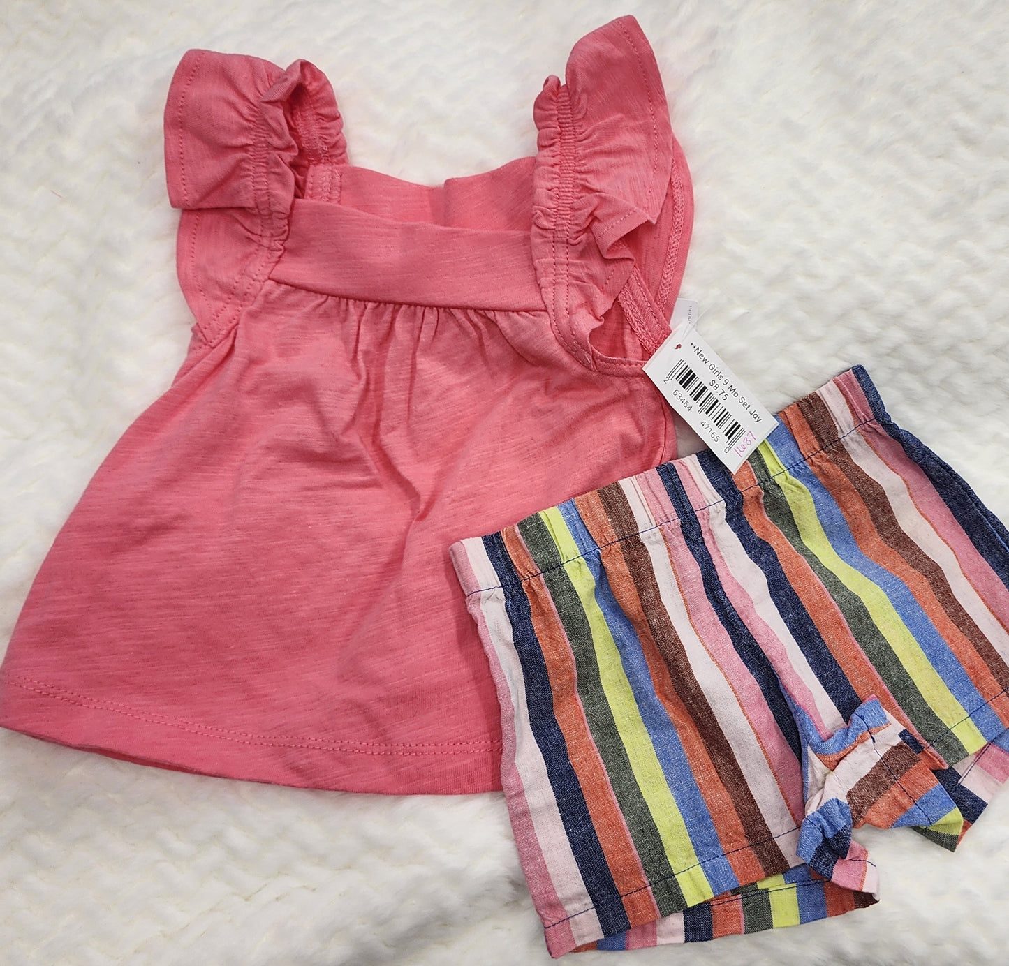 NEW Girls 9 month set Carters Just one You