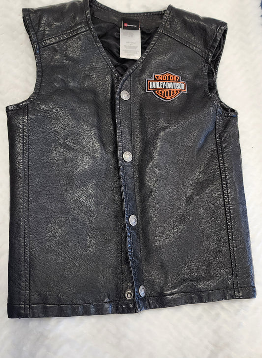 6/7 Kids Harley Davidson Vest