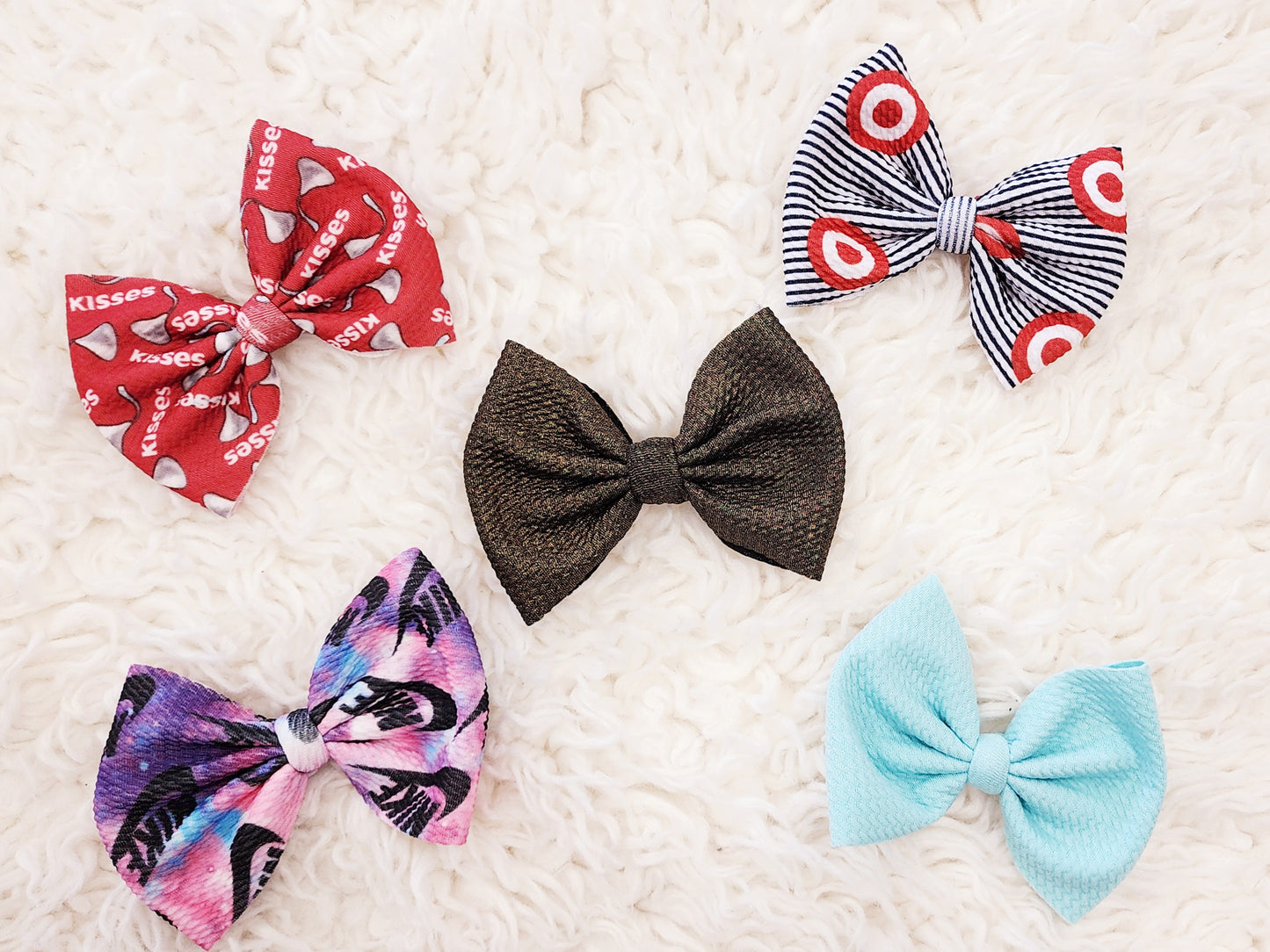 SURPRISE BAG! 5 inch bow clips