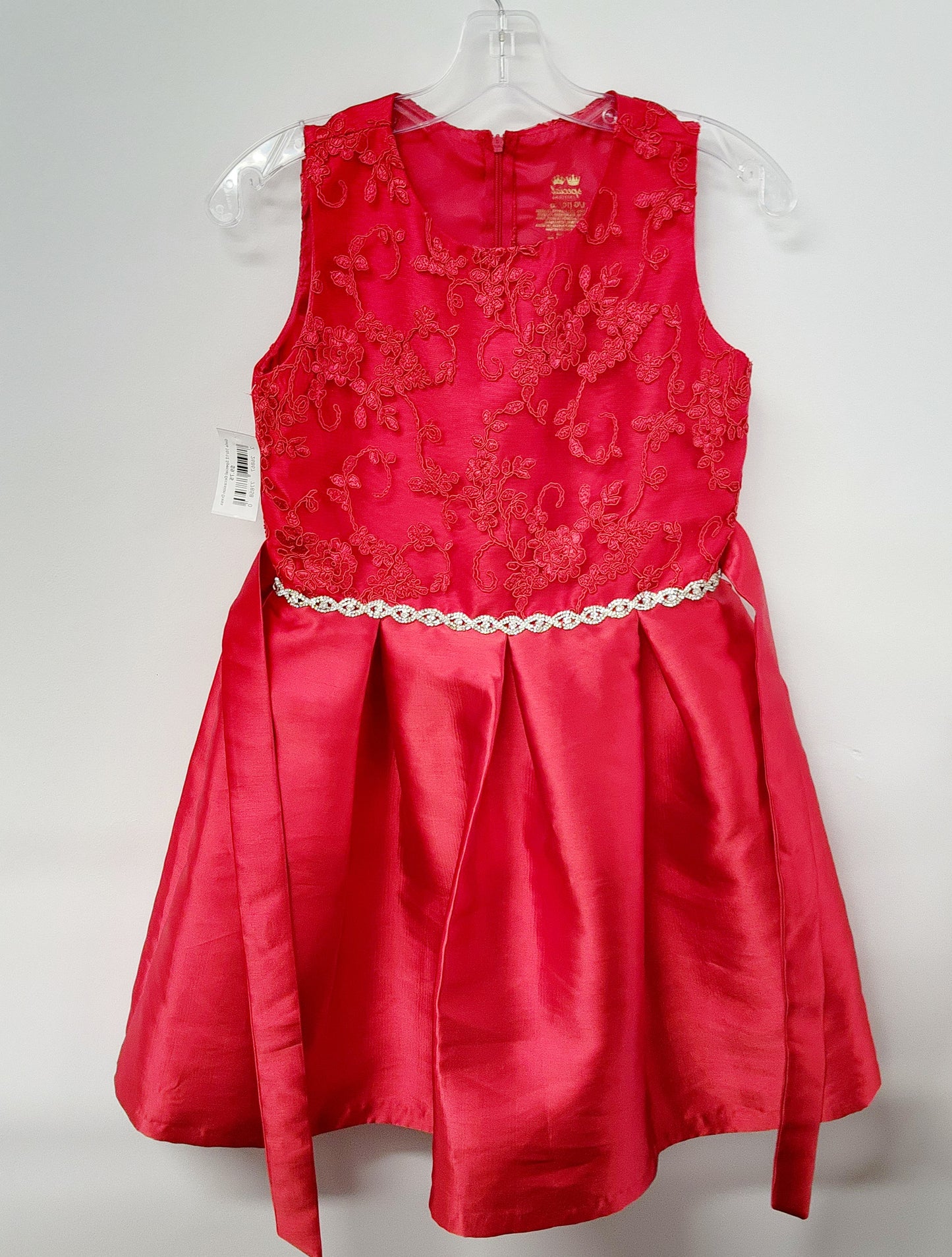 Girls 10/12 red Special Occasion dress