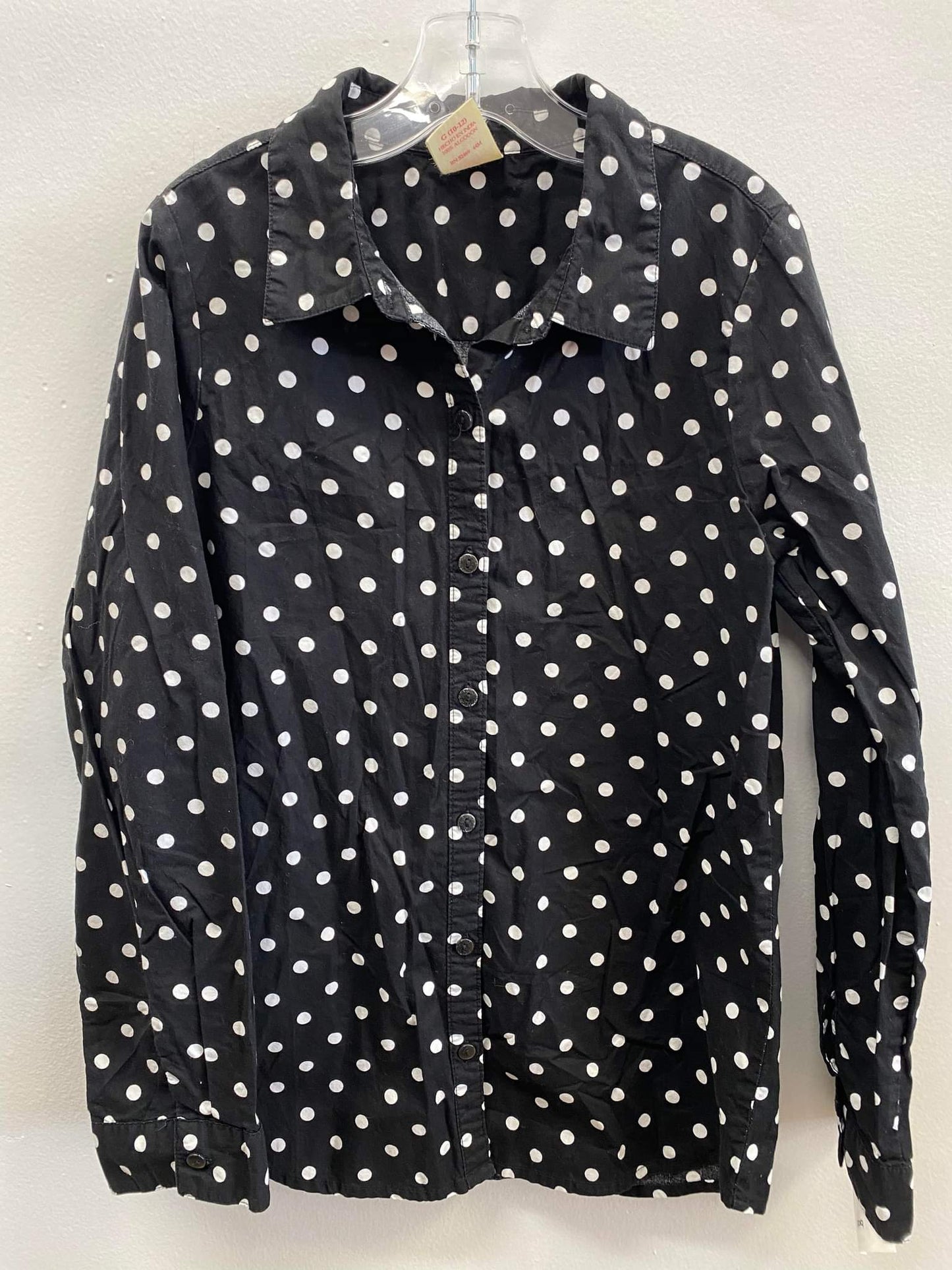 Girls 10/12 button up