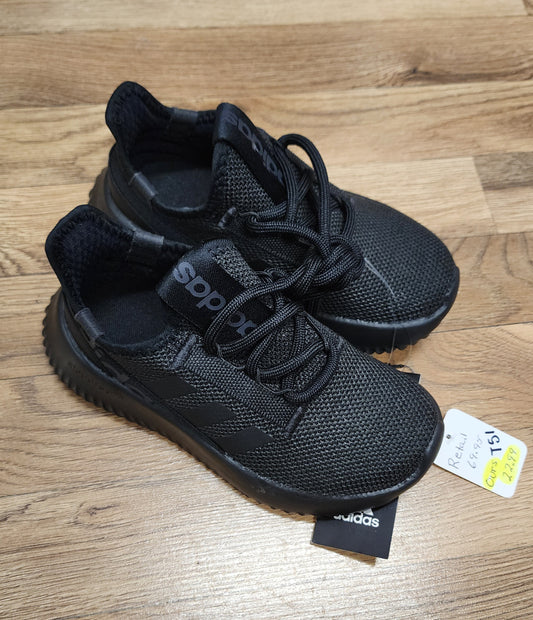 NEW Without box Adidas all black sneakers size 13c