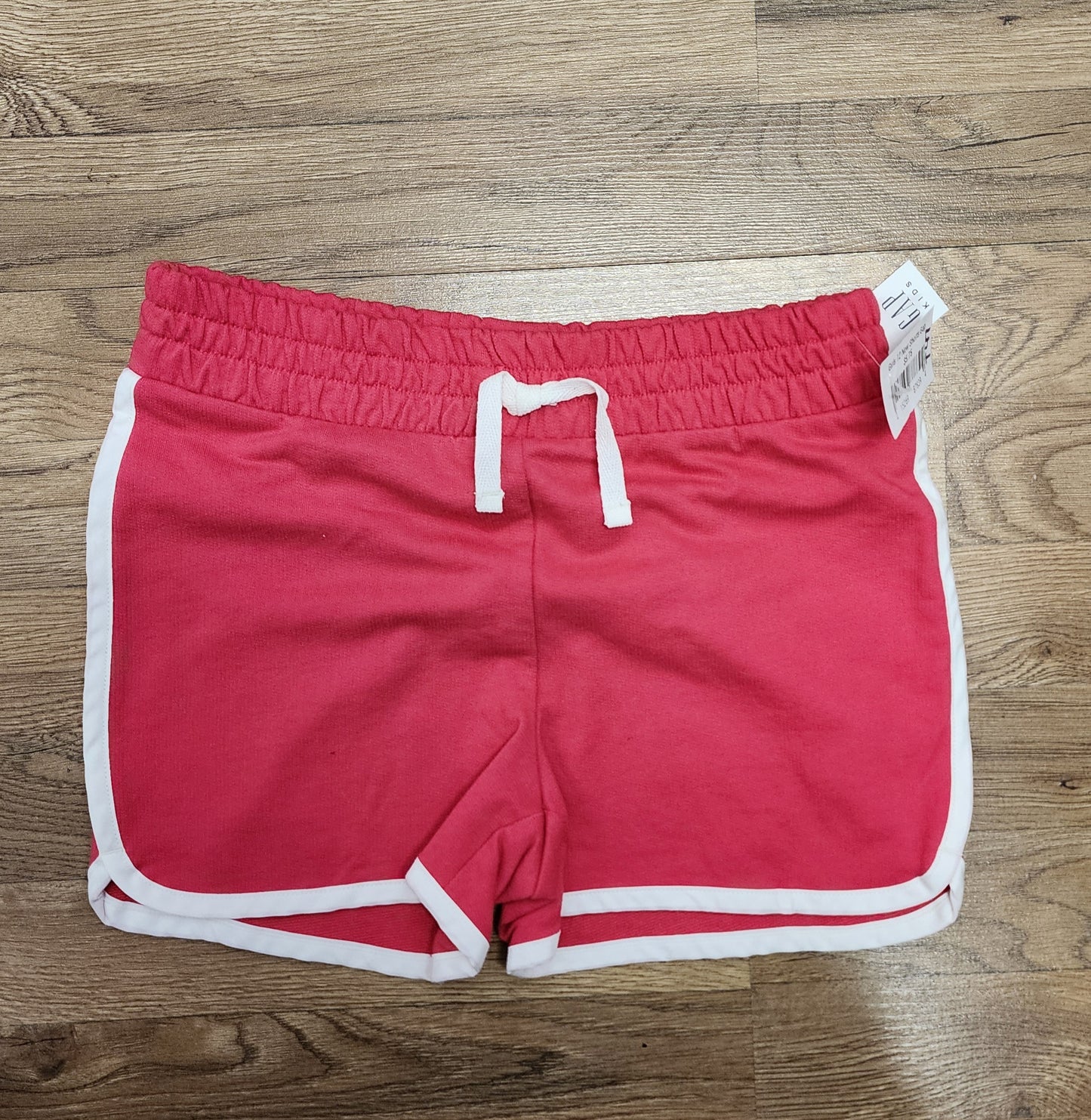 NEW Girls 12 pink and white Gap shorts