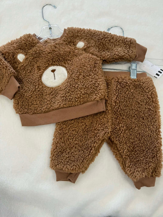 Boys 0/3 month Tahari comfy teddy set