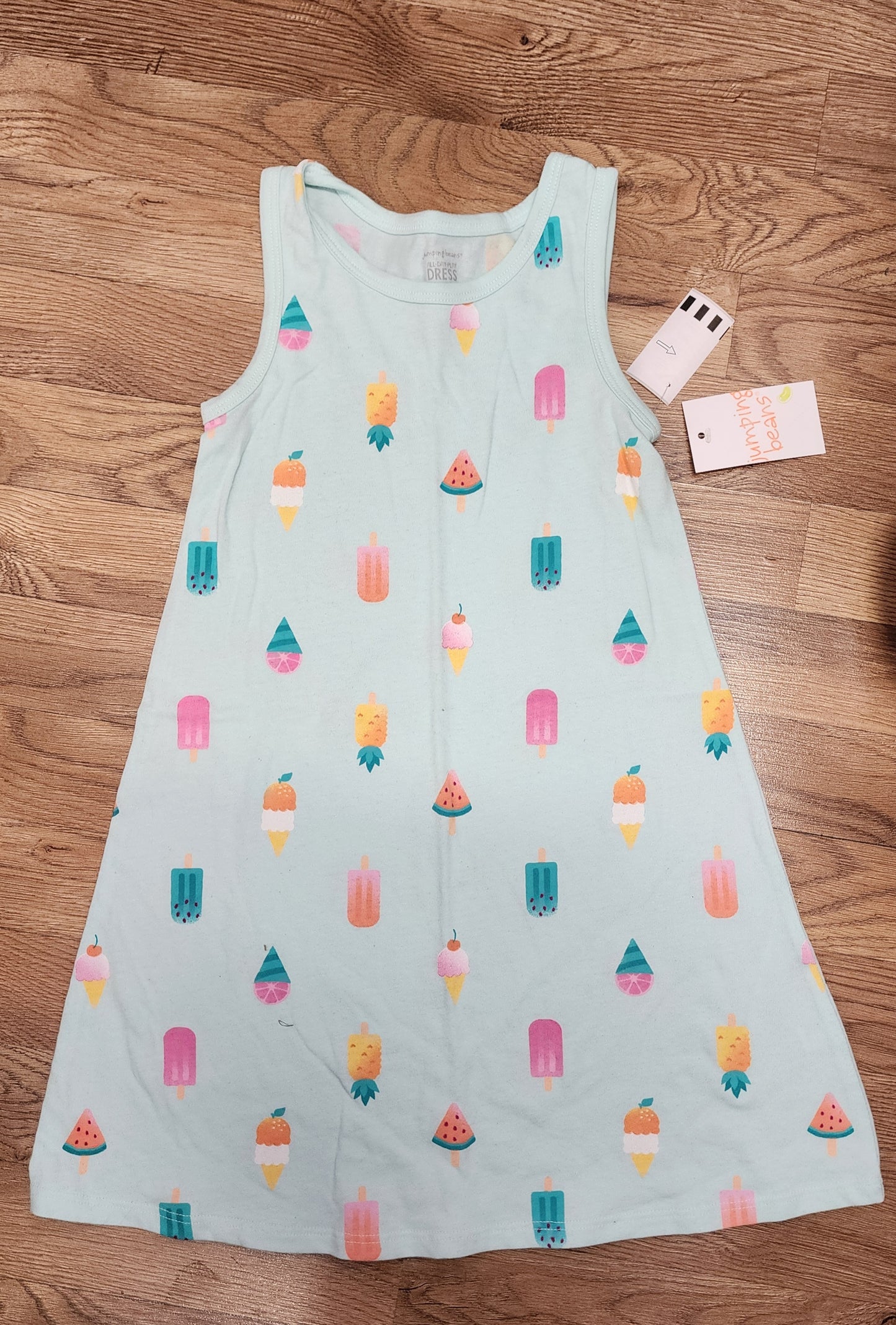 NEW Girls 5 ice cream tank dress
