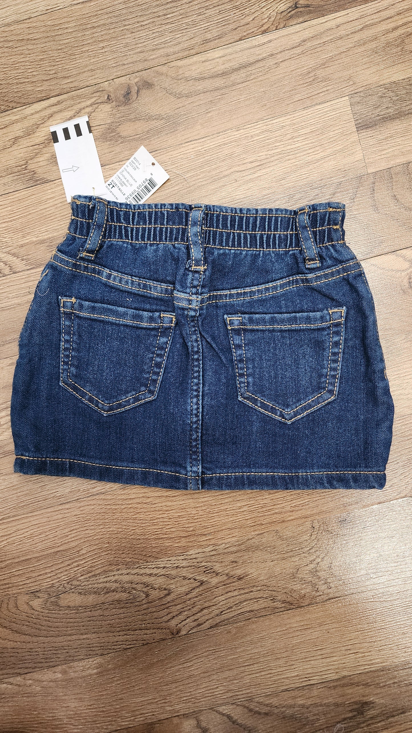 NEW Girls 2t Children's place jean skirt