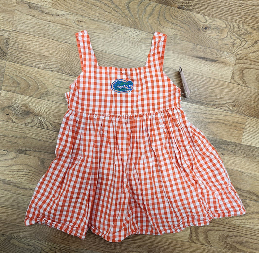 Girls 2t/3t Garb Florida Gators gingham dress
